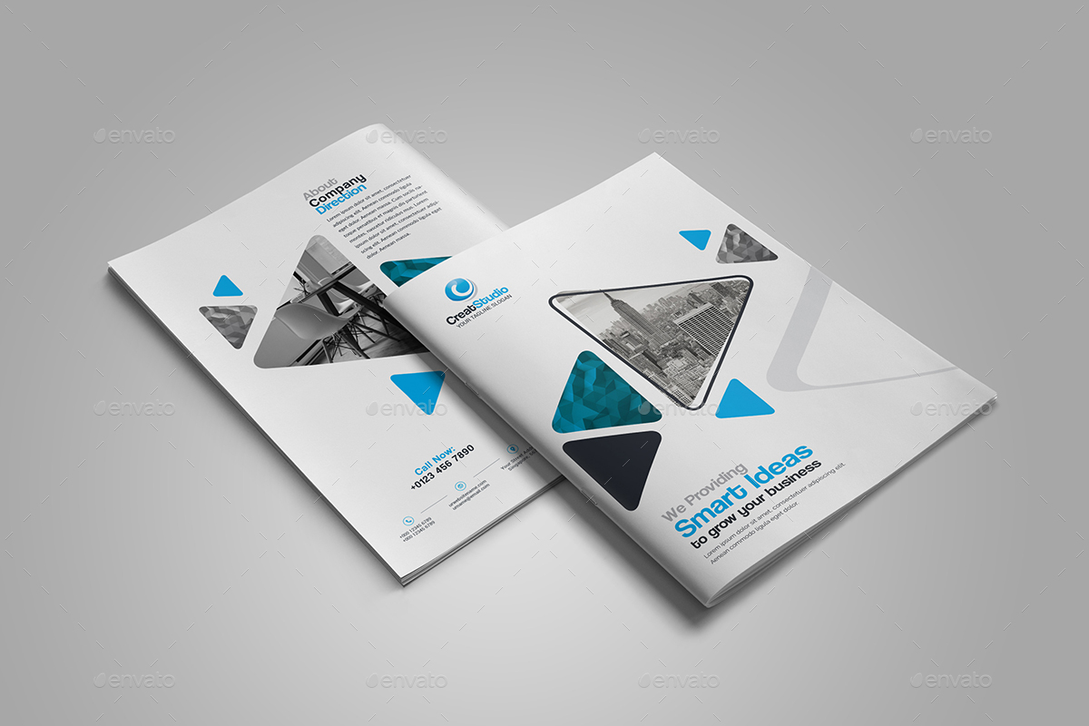 business bi fold brochure by generousart graphicriver brochure bifold